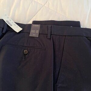 J Crew Bowery Slim Fit Navy Chino 32W x 32L